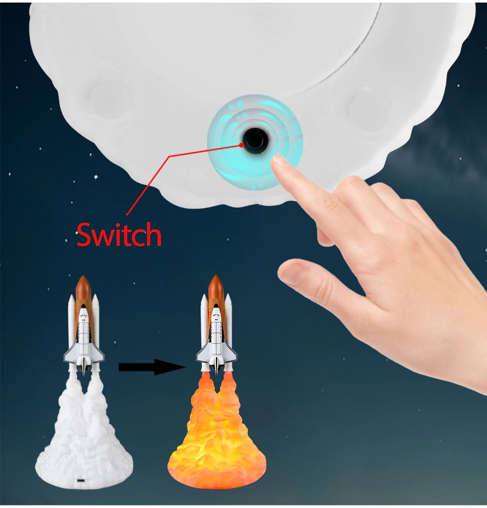 The Space Shuttle Lamp