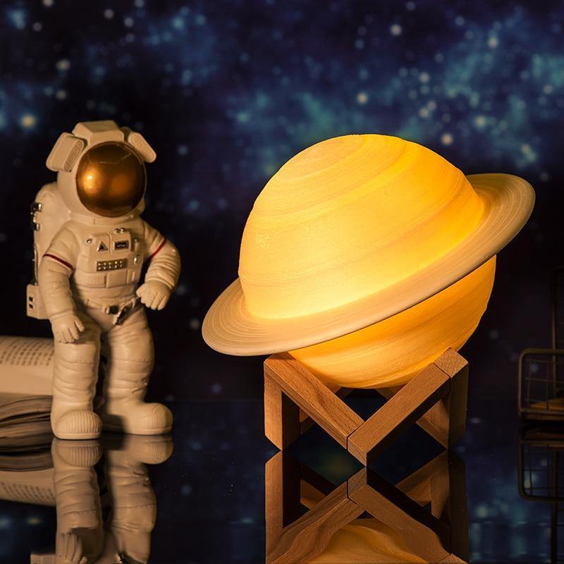 The Saturn Lamp - Royal Moon Lamp