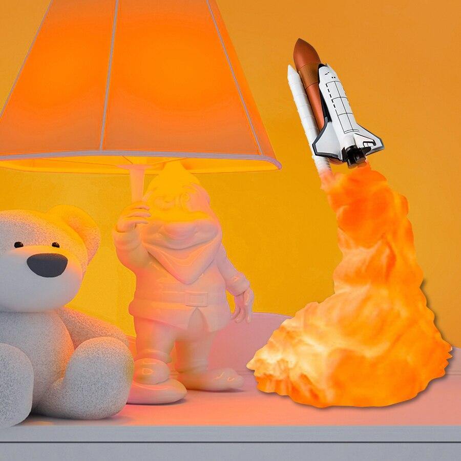 The Space Shuttle Lamp - Royal Moon Lamp