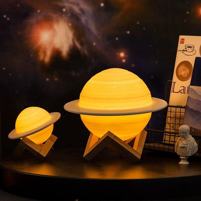 The Saturn Lamp - Royal Moon Lamp