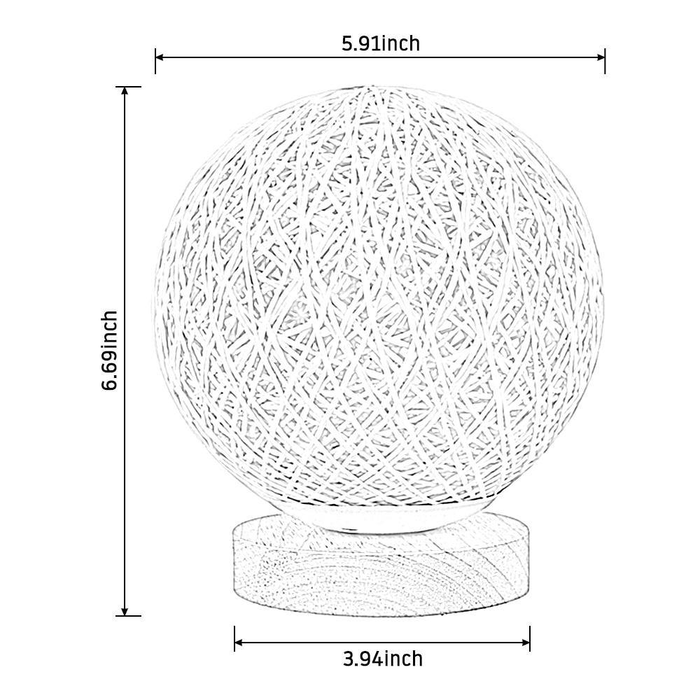 Hand-Knit Lampshade for Moon Lamp - Royal Moon Lamp