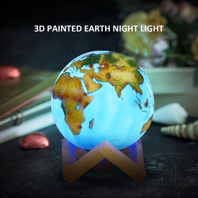 The 16 Colors Earth Lamp - Royal Moon Lamp