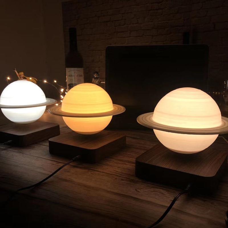 The Levitating Saturn Lamp - Royal Moon Lamp