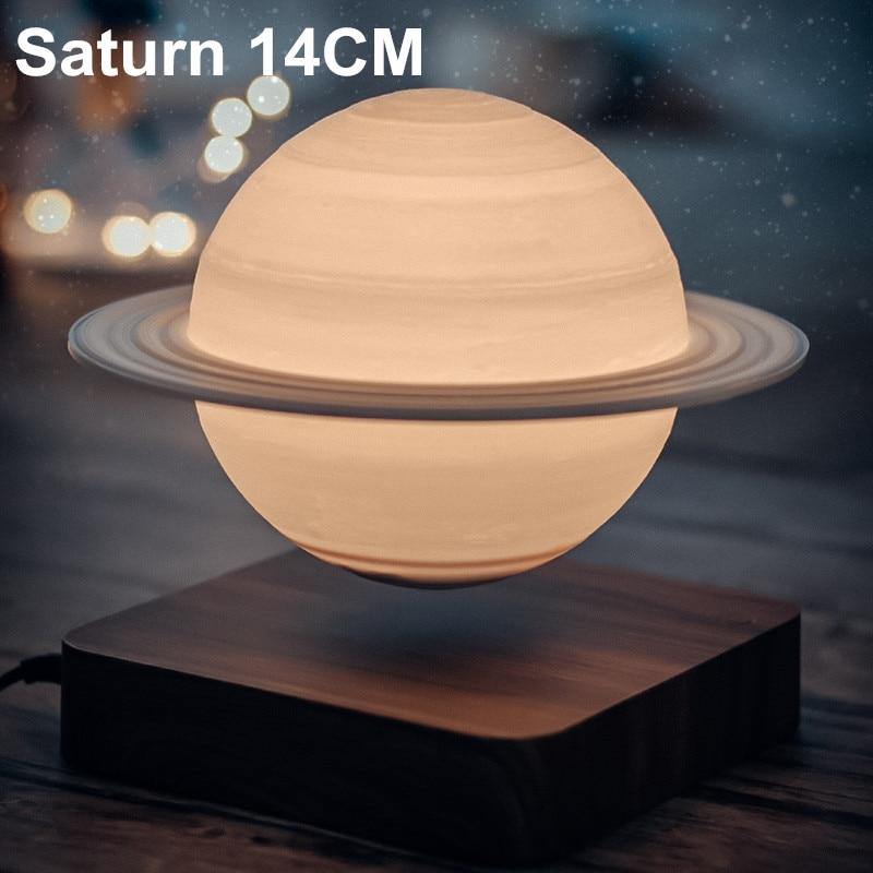 The Levitating Saturn Lamp - Royal Moon Lamp