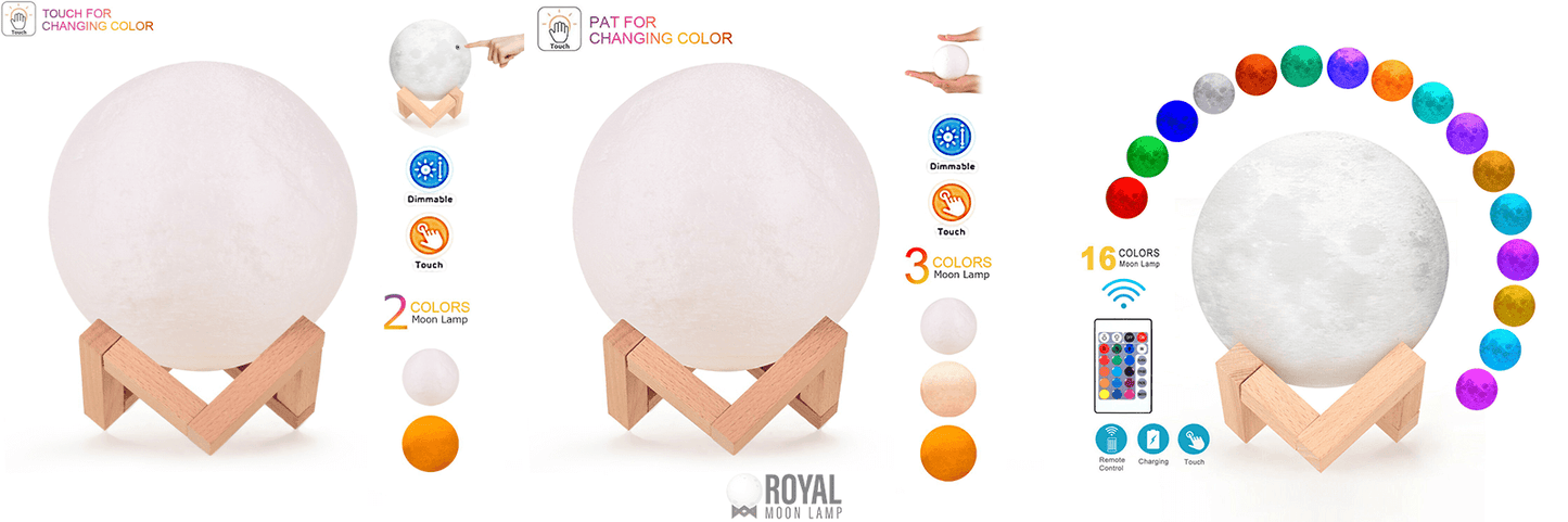 The Royal Moon Lamp