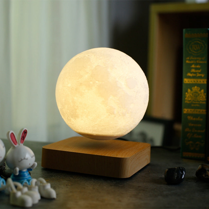 The Levitating Moon Lamp